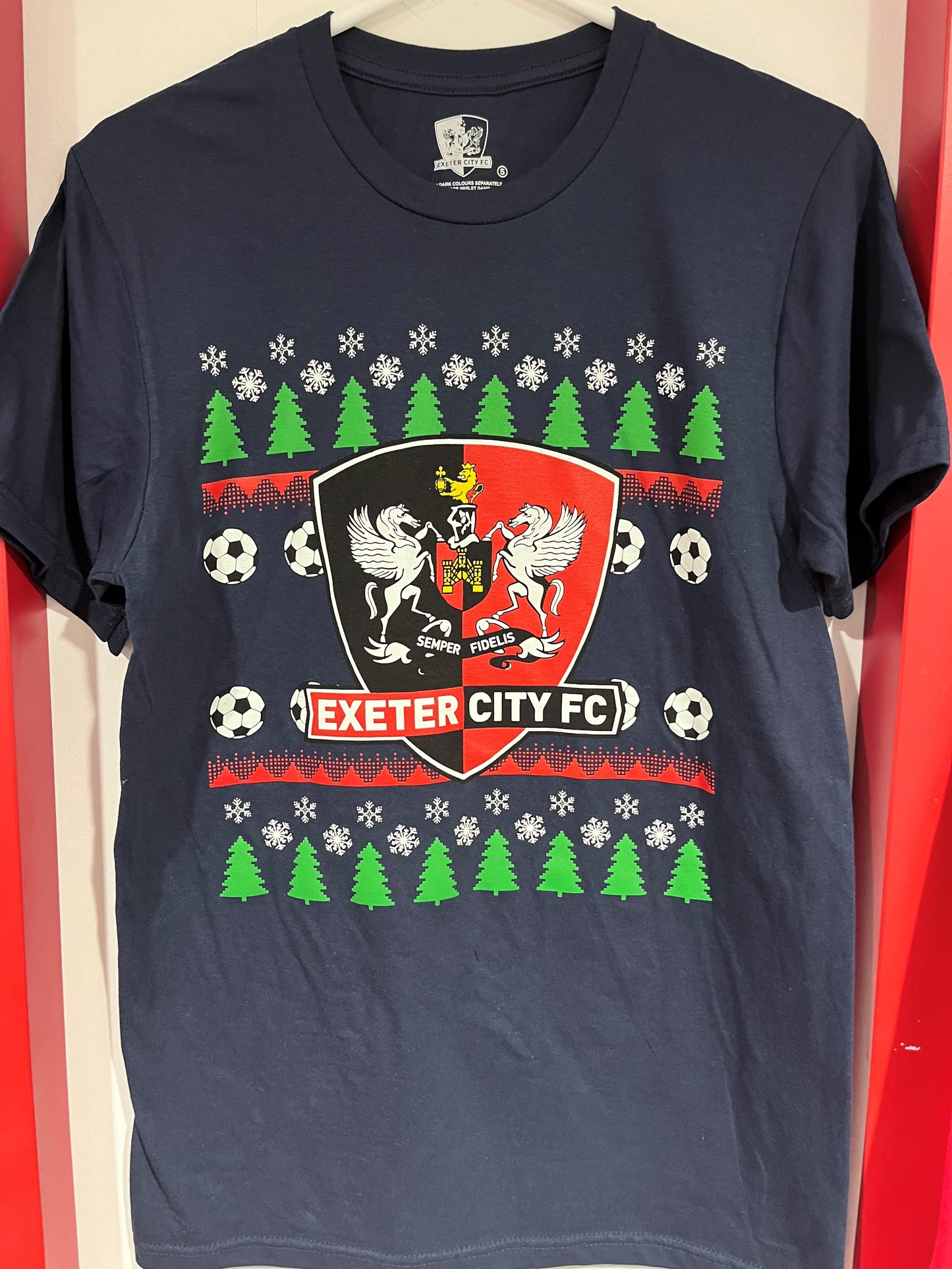 ECFC Xmas T-Shirt - Big Logo